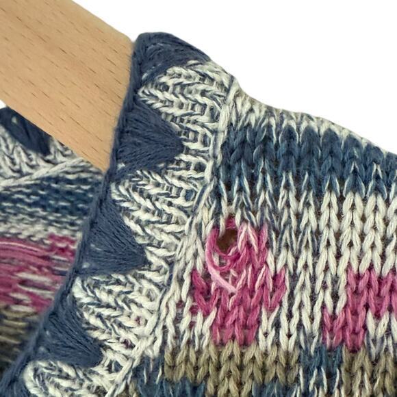 Alfred Dunner Chelsea Market Multi Texture Stripe Cardigan Size‎ M - Picture 6 of 8